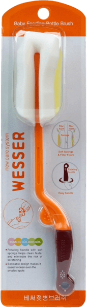 Dụng cụ rửa bình sữa Wesser (loại nhỏ)