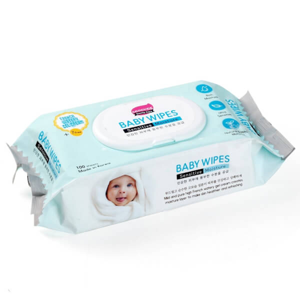 Khăn ướt ConCung Gentle Care Hàn Quốc cho da nhạy cảm, 100 tờ (màu xanh)