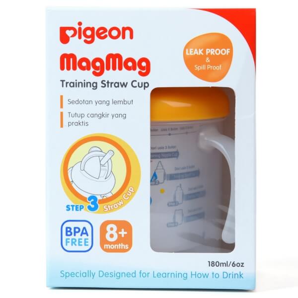 Ly MagMag ống hút Pigeon 180ml