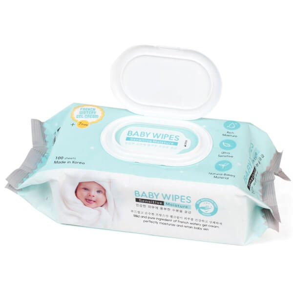 Khăn ướt ConCung Gentle Care Hàn Quốc cho da nhạy cảm, 100 tờ (màu xanh)