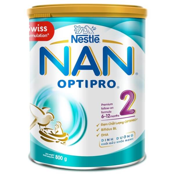 Sữa Nan Optipro 2 800g (6-12 tháng)