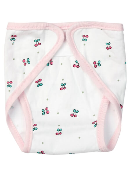 Tã vải sơ sinh dán 5 cái CF (cỡ 1/2/3, Hồng)