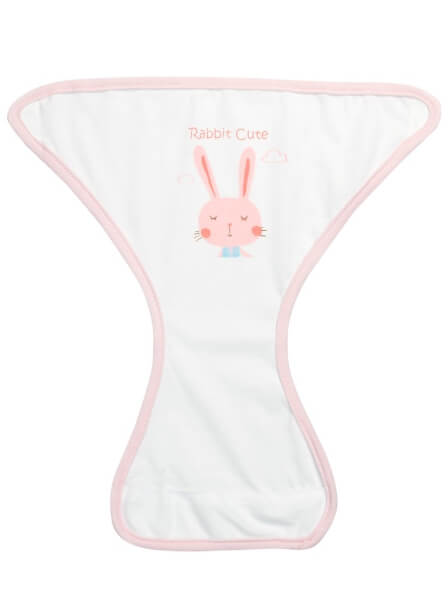 Tã vải sơ sinh dán 5 cái CF (cỡ 1/2/3, Hồng)