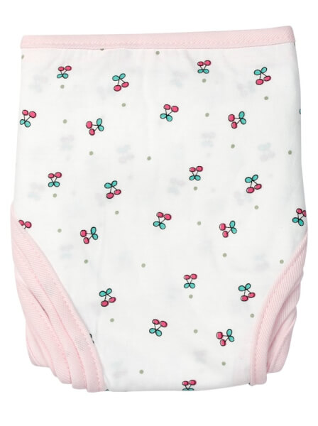 Tã vải sơ sinh dán 5 cái CF (cỡ 1/2/3, Hồng)