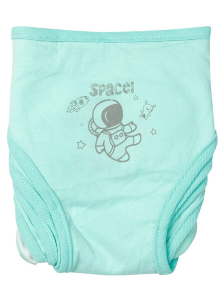 Tã vải sơ sinh dán 5 cái CF (cỡ 1/2/3, Xanh Ngọc)