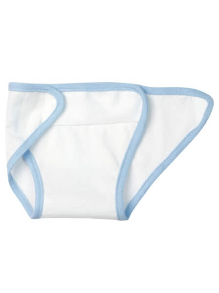 Tã vải sơ sinh dán 5 cái CF (cỡ 1/2/3, Xanh)