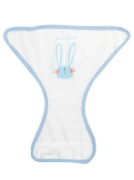 Tã vải sơ sinh dán 5 cái CF (cỡ 1/2/3, Xanh)