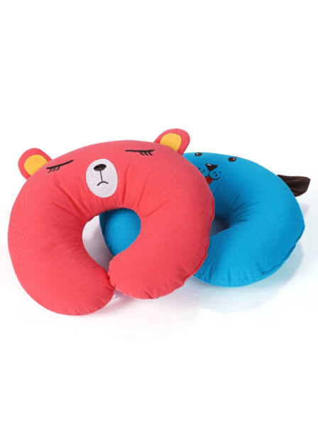 Gối tựa cổ cho bé ConCung Good màu hồng