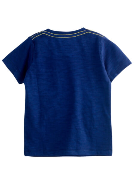 Áo thun bé trai tay ngắn CF B119001 (9M,Xanh Navi)