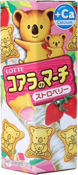 Bánh gấu Koala's March nhân kem dâu