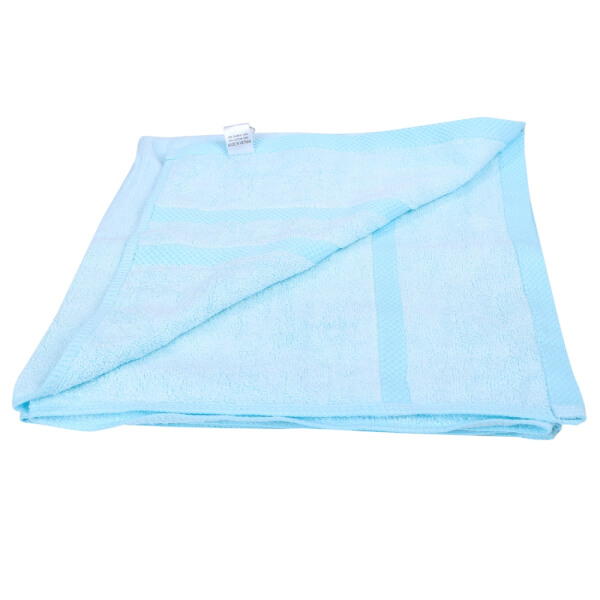 Khăn tắm sợi tre Uchibaby 60x120cm (Xanh)