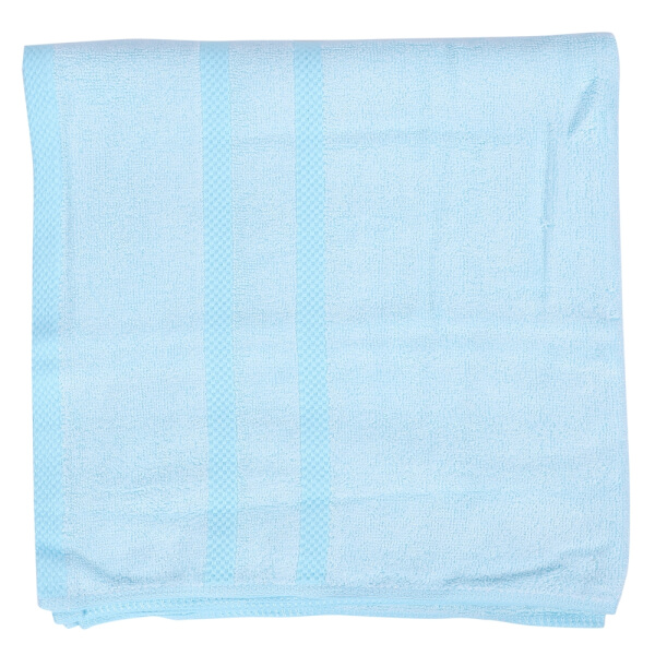 Khăn tắm sợi tre Uchibaby 60x120cm (Xanh)