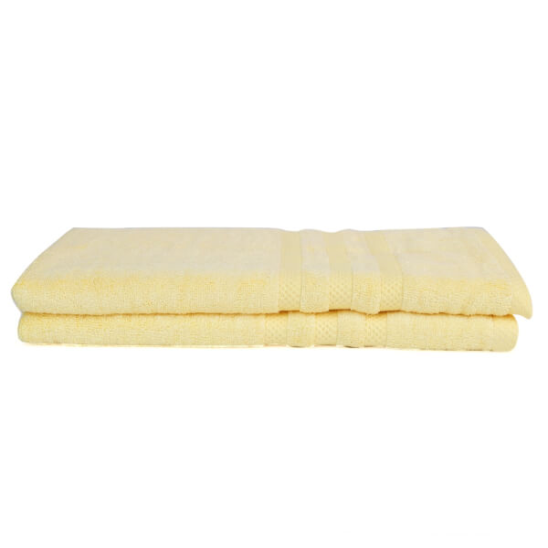 Khăn tắm sợi tre Uchibaby 60x120cm (Vàng)