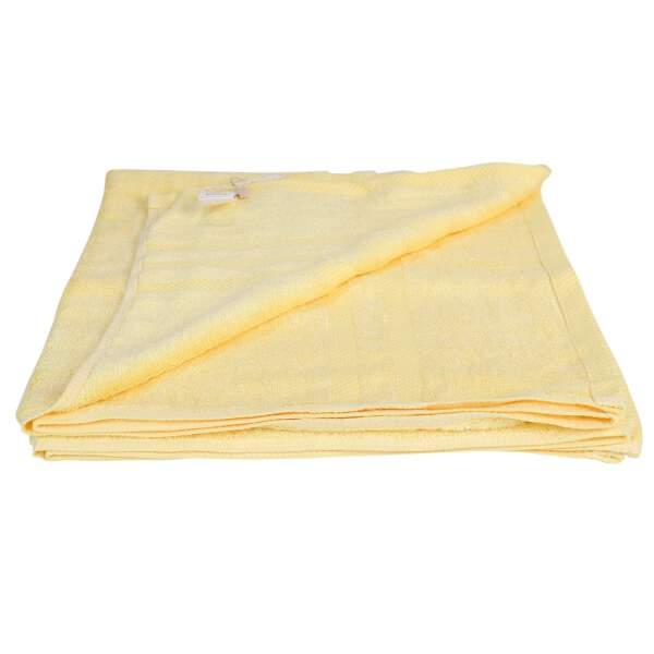 Khăn tắm sợi tre Uchibaby 60x120cm (Vàng)