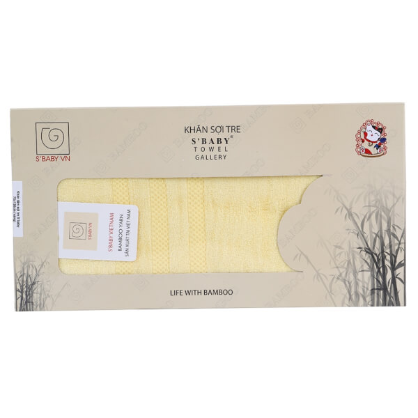Khăn tắm sợi tre Kháng Khuẩn Sbaby