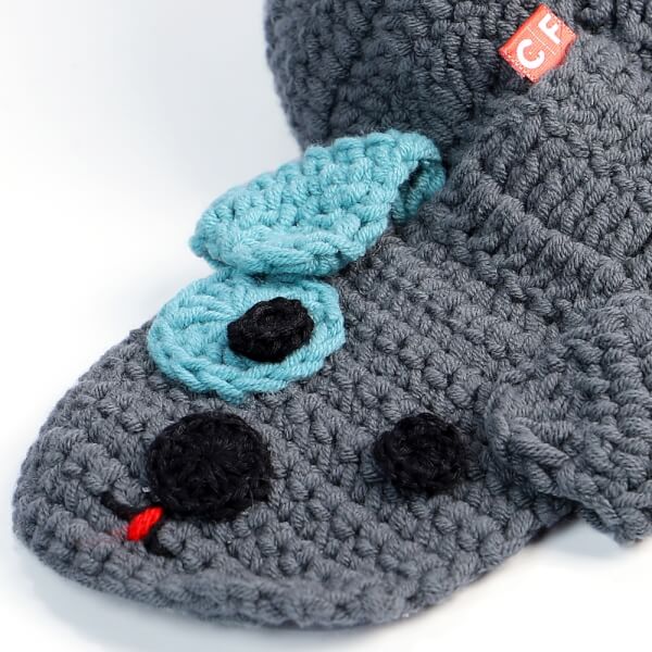 Khăn choàng len CF I109005 (Xám)