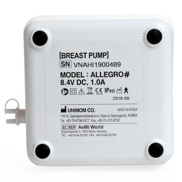 Máy hút sữa điện đơn có matxa Unimom Allegro UM880106