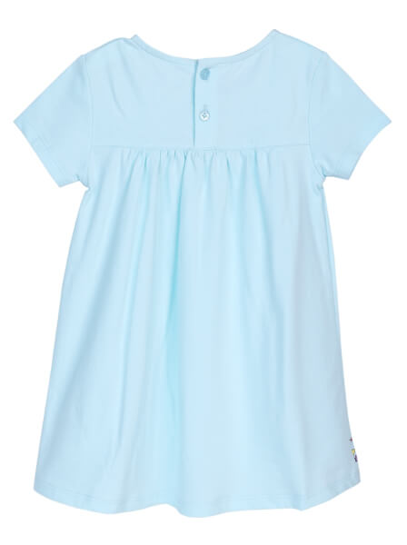 Đầm thun bé gái  CF G0220005 (9M,Xanh)