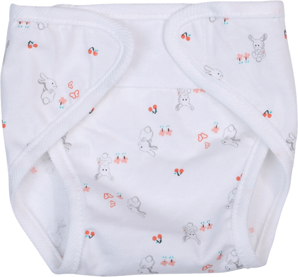 Tã vải sơ sinh dán 5 cái CF I129016 (cỡ 1/2/3,Trắng)