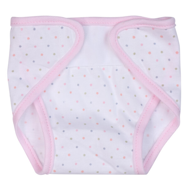 Tã vải sơ sinh dán 5 cái CF I129016 (cỡ 1/2/3,Hồng)