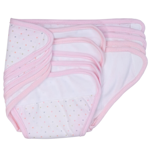 Tã vải sơ sinh dán 5 cái CF I129016 (cỡ 1/2/3,Hồng)