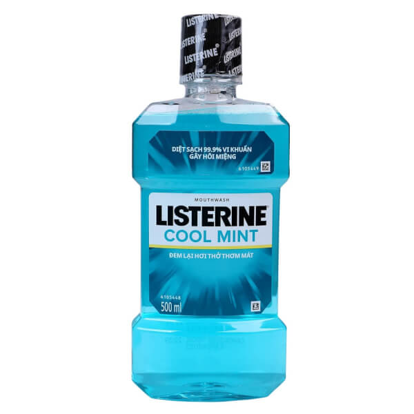 Nước súc miệng Listerine Coolmint 500ml