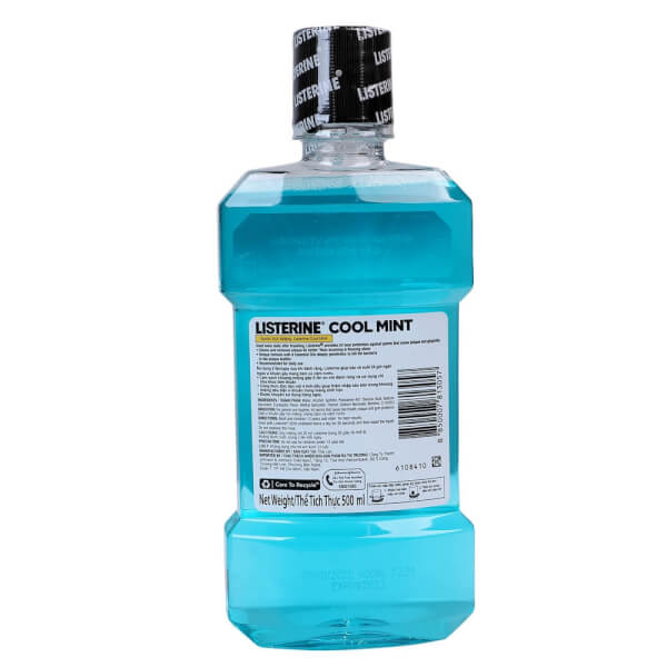Nước súc miệng Listerine Coolmint 500ml