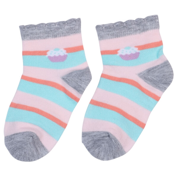 Cặp 2 đôi vớ bé gái Bamboo CF I0120016 (1-2Y,Nhiều màu)