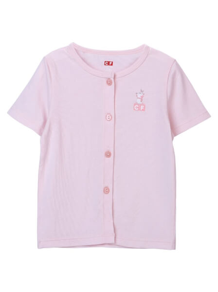 Bộ sơ sinh ngắn sợi gỗ sồi CF I0320007 (3M/6M/9M,Hồng)