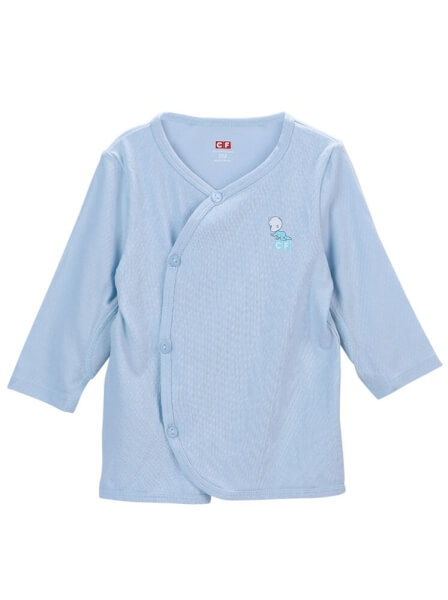 Bộ sơ sinh dài sợi gỗ sồi tập bò CF I0320001 (3M/6M/9M,Xanh)