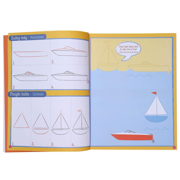 Họa sĩ tí hon - Learn to draw...  Things that go! - Nào, ta cùng học vẽ...các loại phương tiện!