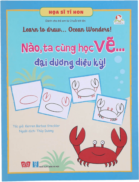 Họa sĩ tí hon - Learn to draw...  Ocean Wonders! - Nào, ta cùng học vẽ...đại dương diệu kỳ!