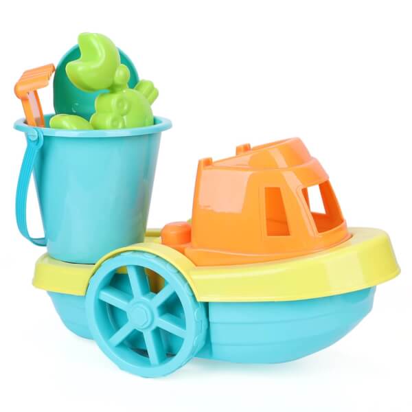 Thuyền đi biển kèm dụng cụ chơi cát (lớn) TOYCITY