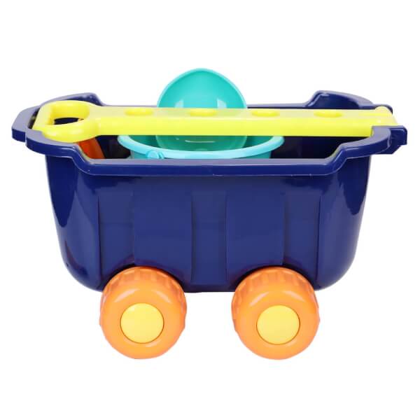 Xe kéo kèm dụng cụ chơi cát TOYCITY