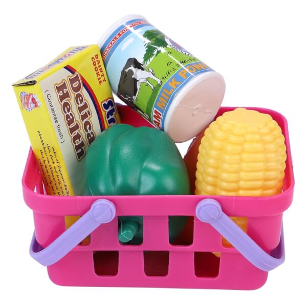 Bộ đồ chơi máy tính tiền DUKA (màu hồng, hiển thị màn hình, có đèn báo và âm thanh)