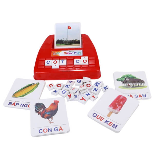 Vui học tiếng Việt bằng thẻ đồ chơi - DK 81013