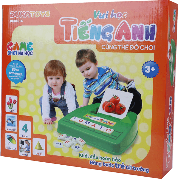 Vui học tiếng Anh bằng thẻ đồ chơi - DK 81014