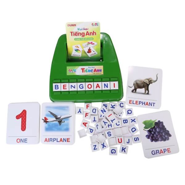 Vui học tiếng Anh bằng thẻ đồ chơi - DK 81014
