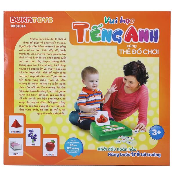 Vui học tiếng Anh bằng thẻ đồ chơi - DK 81014