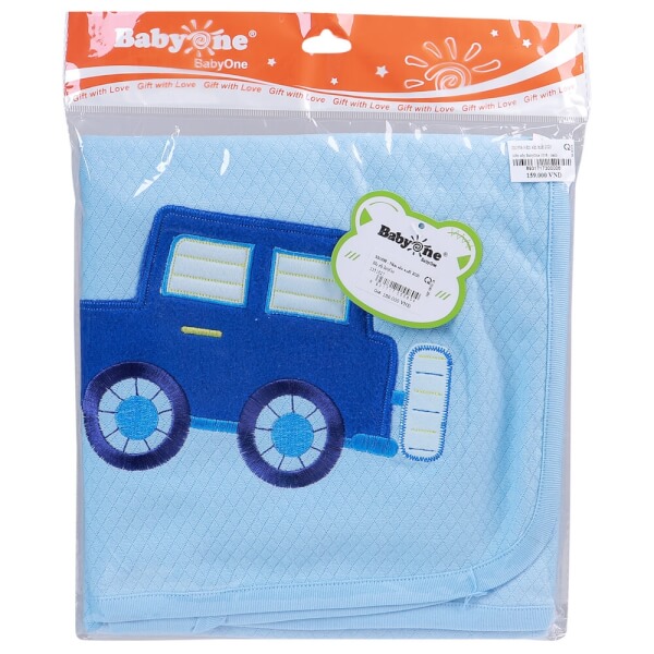 Mền xốp BabyOne (xanh, hồng)