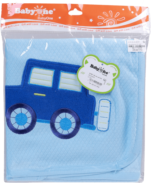 Mền xốp BabyOne (xanh, hồng)