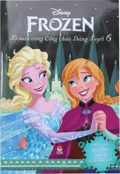 Frozen - Tô màu cùng Công chúa Băng Tuyết (Quyển 6)