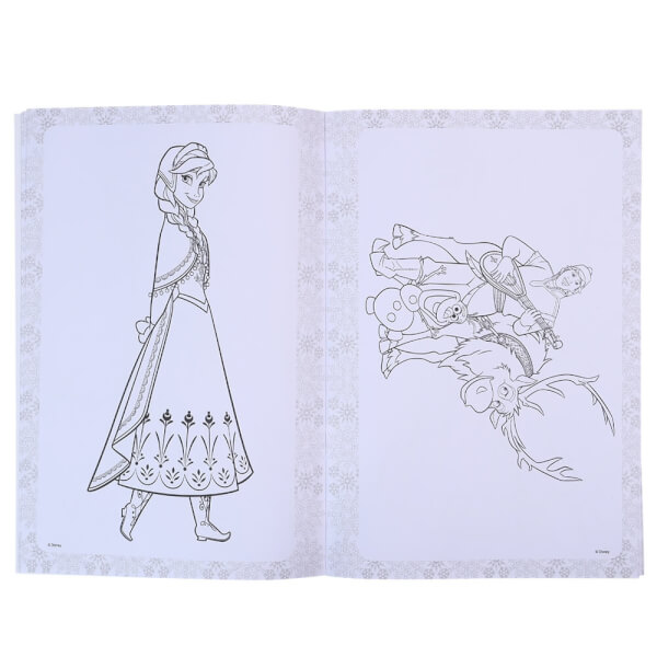 Frozen - Tô màu cùng Công chúa Băng Tuyết (Quyển 6)