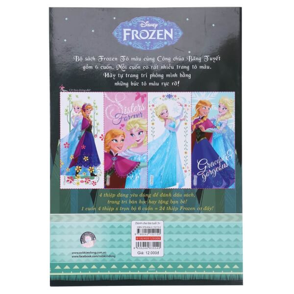 Frozen - Tô màu cùng Công chúa Băng Tuyết (Quyển 6)