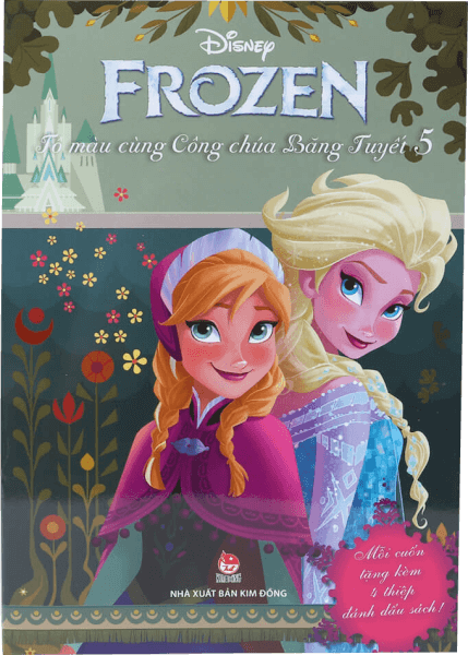 Frozen - Tô màu cùng Công chúa Băng Tuyết (Quyển 5)