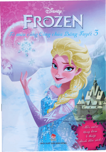 Frozen - Tô màu cùng Công chúa Băng Tuyết (Quyển 3)