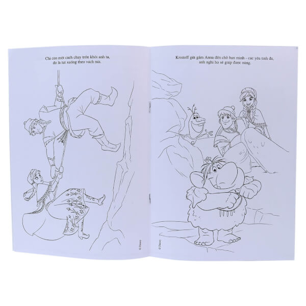 Frozen - Tô màu cùng Công chúa Băng Tuyết (Quyển 2)