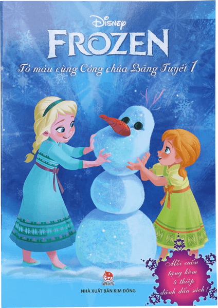 Frozen - Tô màu cùng Công chúa Băng Tuyết (Quyển 1)