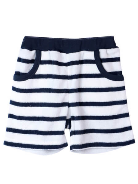 Quần thun bé trai ngắn CF B0320002 (Xanh)