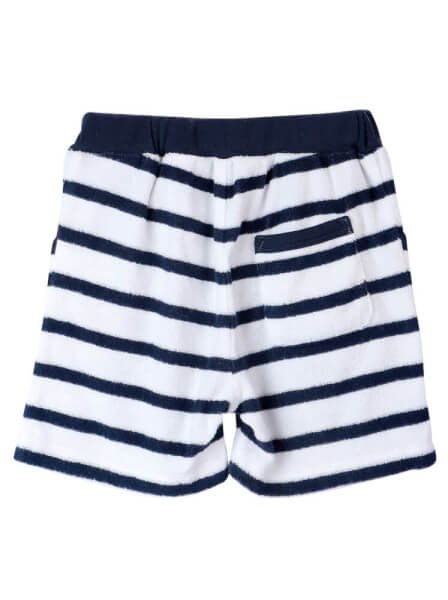 Quần thun bé trai ngắn CF B0320002 (Xanh)